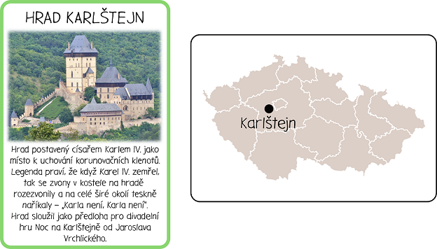 Karta Karlštejn